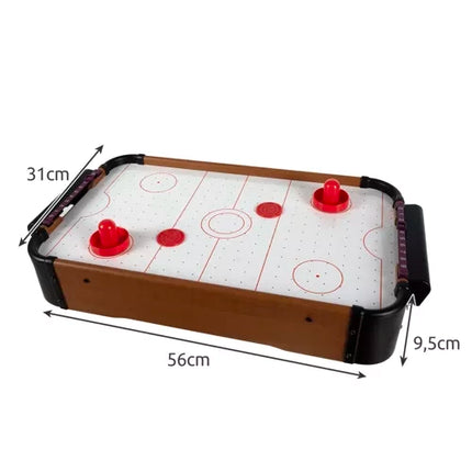 Kruzzel Airhockeytafel voor Kinderen - 56 x 31 cm - Tafelmodel