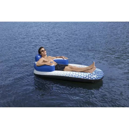 Bestway 43533 Opblaasbaar Luchtbed - 191 x 107 cm - Met Rugsteun