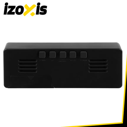 Izoxis LED Wekker - Kleuren-Display - Met Temperatuurweergave - USB