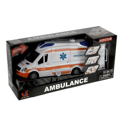 Kruzzel Speelgoedambulance - Met Geluid, Licht en Brancard