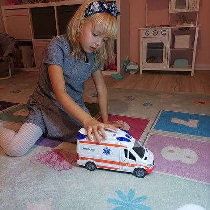 Kruzzel Speelgoedambulance - Met Geluid, Licht en Brancard