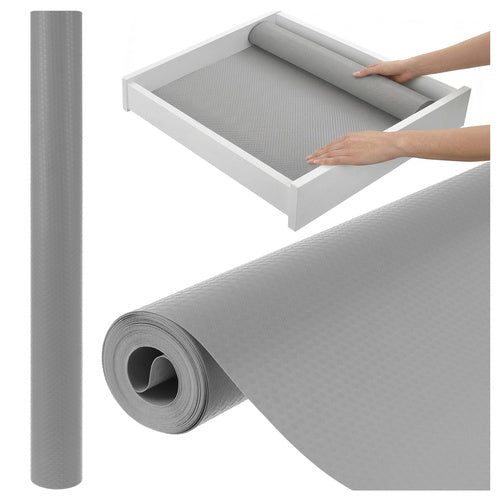 Ruhhy 26866 Antislipmat voor Lades en Kasten - 500 x 50 cm - Grijs