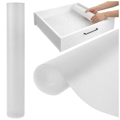 Ruhhy 24897 Antislipmat voor Lades en Kasten - 500 x 50 cm - Wit/Transparant