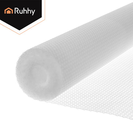 Ruhhy 24897 Antislipmat voor Lades en Kasten - 500 x 50 cm - Wit/Transparant