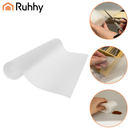 Ruhhy 24897 Antislipmat voor Lades en Kasten - 500 x 50 cm - Wit/Transparant