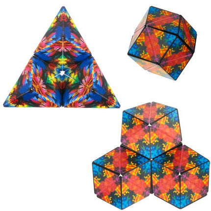 Kruzzel Magnetische Anti-Stress Kubus - 72-in-1 Creatieve Puzzel