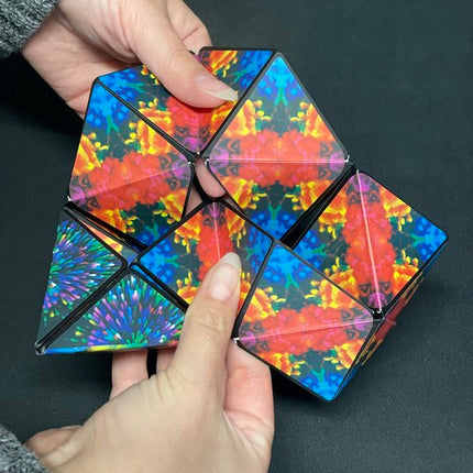Kruzzel Magnetische Anti-Stress Kubus - 72-in-1 Creatieve Puzzel