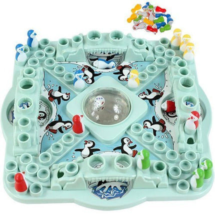 Kruzzel Pinguïn Race - Strategisch Bordspel - 16 Pinguïns
