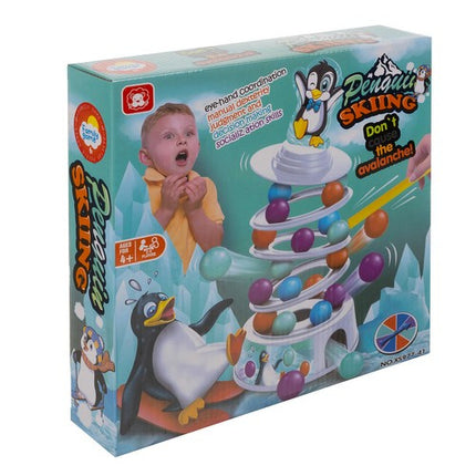Kruzzel Penguin on the Tower - Behendigheidsspel voor Kinderen