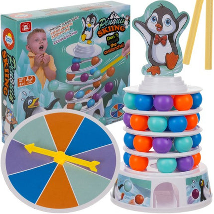 Kruzzel Penguin on the Tower - Behendigheidsspel voor Kinderen
