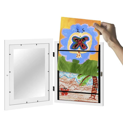 Kruzzel Kunstwerklijst voor Kinderen - A4 - Opening - Wit