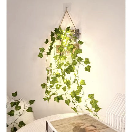 Klimop slinger met Led Verlichting 25 Meter - 12 Stuks