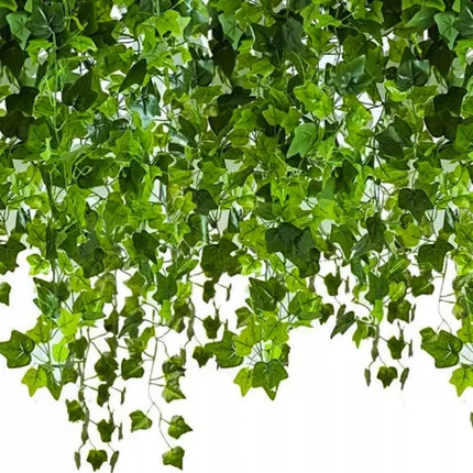 Gardlov Kunstmatige Klimop - 25,2 Meter - 12 Ranken - Groen