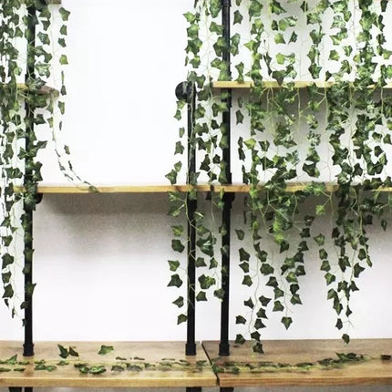 Gardlov Kunstmatige Klimop - 50,4 Meter - 24 Ranken - Groen