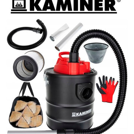 Kaminer Aszuiger - 15L - 1200W - Met Blower & Filters - Zwart