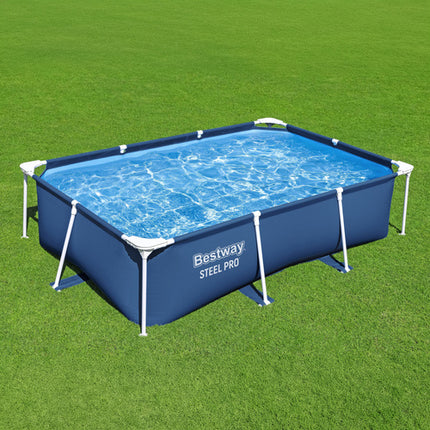 Bestway Steel Pro 56403 Frame Zwembad - 259 x 170 x 61 cm - Rechthoekig - Blauw
