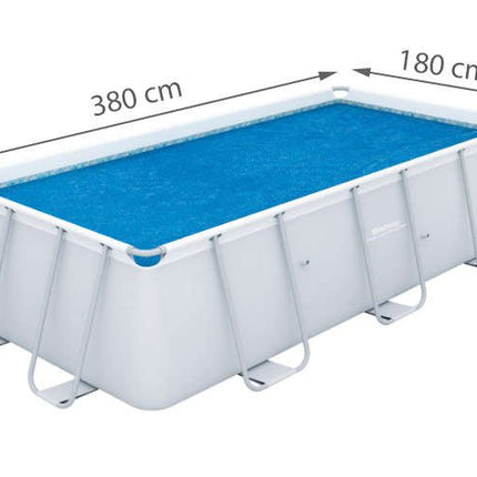 Bestway 58240 Solar Afdekzeil - 380 x 180 cm - Voor Frame Zwembaden