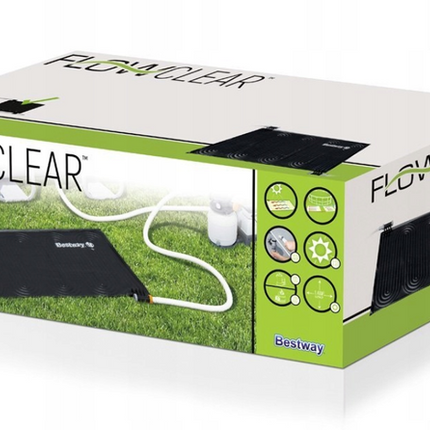 Bestway 58423 Solar Zwembadverwarming - 171 x 110 cm - Zwart