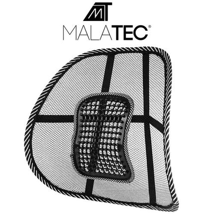 Malatec Ergonomische Rugsteun - Met Massagefunctie - 40 x 39 cm