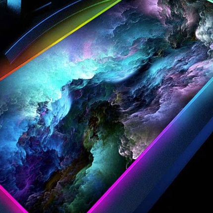 Verlichte Gaming Muismat LED RGB XXL - 90 cm x 40 cm