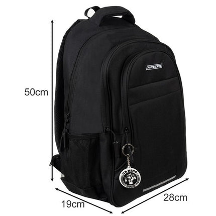 Kruzzel Rugzak - 30L - Zwart - Ruime School- & Reistas