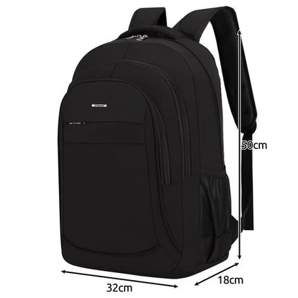 Trizand Rugzak - 38 Liter - Schooltas - Laptopvak - Zwart
