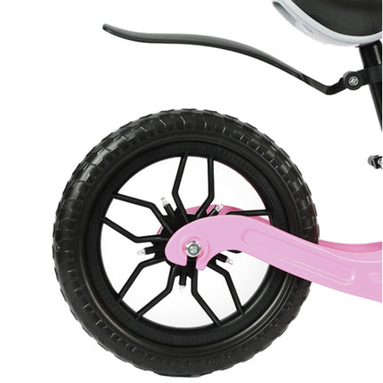 Kruzzel Loopfiets - 12 Inch - Roze - Lichtgewicht Magnesium