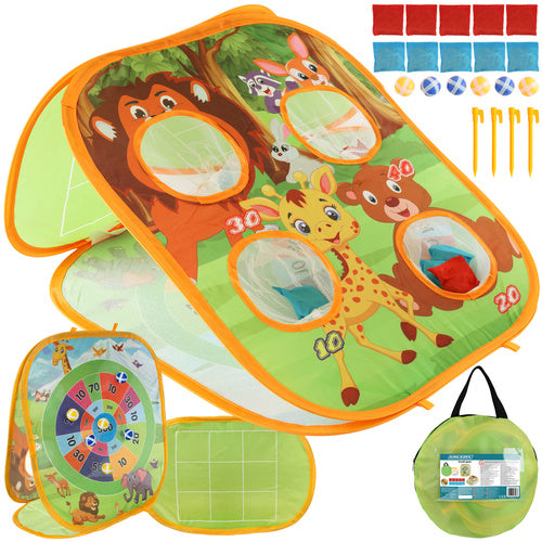 Kruzzel Ball Throw Arcade Game - 3-in-1 Behendigheidsspel voor Kinderen