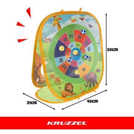 Kruzzel Ball Throw Arcade Game - 3-in-1 Behendigheidsspel voor Kinderen