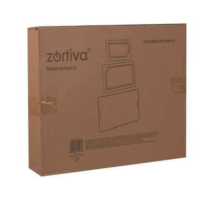 Zortiva Bamboe Snijplankenset - 3 Stuks - Met Standaard