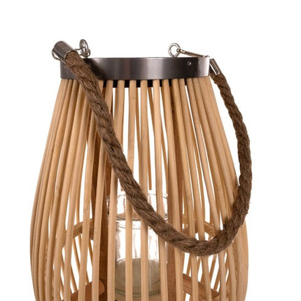 Gardlov Bamboe Lantaarn - 40 cm - Rotanstijl - Beige