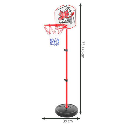 Kruzzel 2-in-1 Basketbal en Boogschietset - Verstelbaar Statief