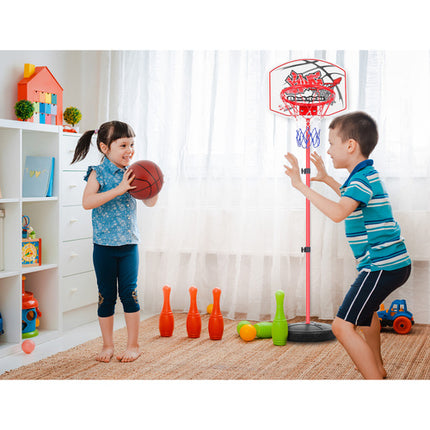 Kruzzel 2-in-1 Basketbal en Boogschietset - Verstelbaar Statief