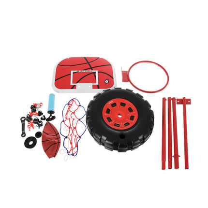 Iso trade Basketbalset - 170 cm - Verstelbaar met Bal en Pomp