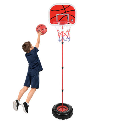 Iso trade Basketbalset - 170 cm - Verstelbaar met Bal en Pomp