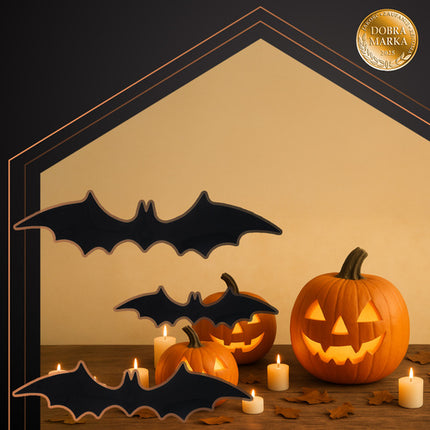 Ruhhy 3D Vleermuis Muurstickers - 56 Delig - Halloween Decoratie