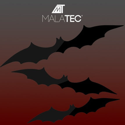Malatec Vleermuis Decoratie - Set van 3 - 31 tot 47 cm - Halloween