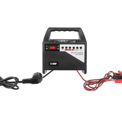 Xtrobb Acculader 12V 6A - Universele Batterij Lader voor Auto & Motor