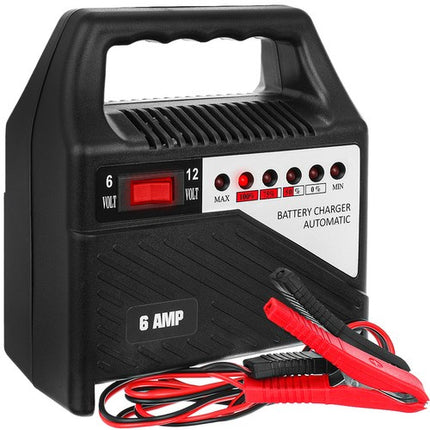 Xtrobb Acculader 12V 6A - Universele Batterij Lader voor Auto & Motor