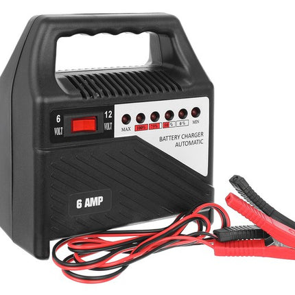 Xtrobb Acculader 12V 6A - Universele Batterij Lader voor Auto & Motor