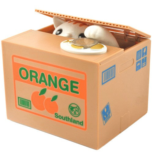 Iso Trade Interactieve Spaarpot - Kitty - Automatische Muntenvanger