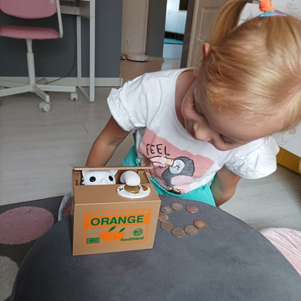 Iso Trade Interactieve Spaarpot - Kitty - Automatische Muntenvanger