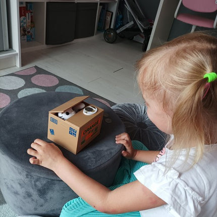 Iso Trade Interactieve Spaarpot - Kitty - Automatische Muntenvanger