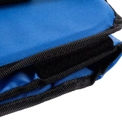 Trizand Strandmat met Rugleuning - 150 x 50 cm - Inclusief Kussen - Blauw