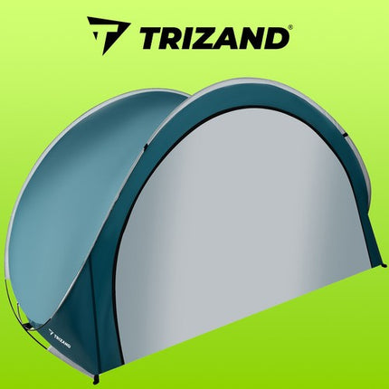 Trizand 21267 Pop-Up Strandtent – 3-Persoons – Afsluitbaar – 200x120x110 cm