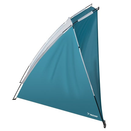 Trizand 20975 Strandtent – 220 x 120 x 120 cm – Inclusief Draagtas – Blauw/Grijs
