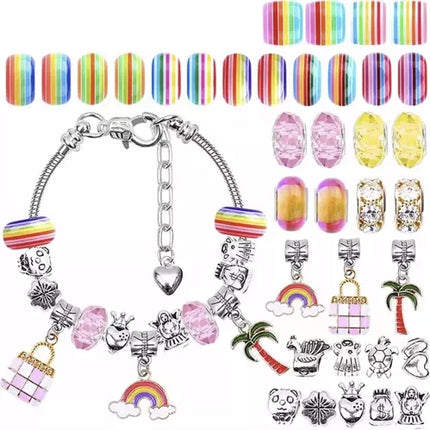 Kruzzel Sieraden Maakset - 107-Delig - Armbanden en Kettingen