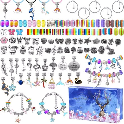 Kruzzel Sieraden Maakset - 107-Delig - Armbanden en Kettingen
