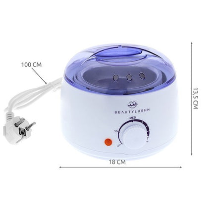 Beautylushh Waxverwarmer - 540 ml - Temperatuurregeling - 100W