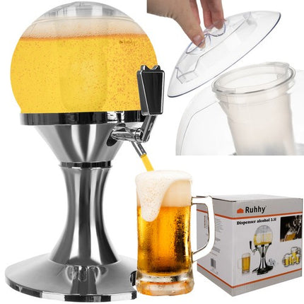 Ruhhy 22799 Drankdispenser met IJskoeler - 3,5 Liter
